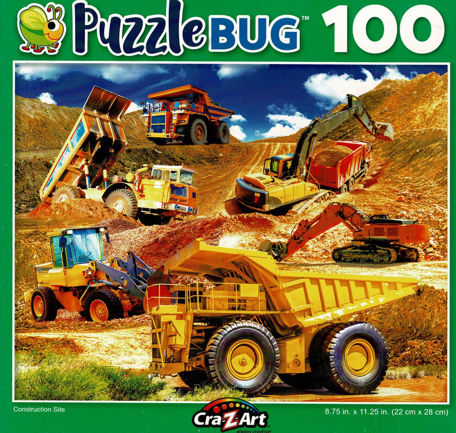 Puzzlebug Construction Site - 100 Pieces Jigsaw Puzzle