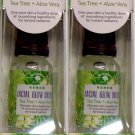 Facial Glow Drops - Tea Tree & Aloe Vera 0.5fl oz (14.7ml) (Set of 2)