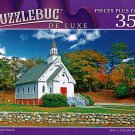 New England Church - 350 Pieces Deluxe Jigsaw Puzzle