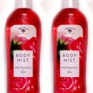 Bolero Body Mist Wild Strawberry + Rose 4fl oz 118.3 ml (Set of 2)