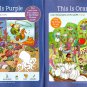 Highlights Kindergarten Educational Workbooks - Colors & Shapes, Writing - Set of 2 Books