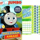 Tomas & Friends - Full Steam Ahead - Jumbo Coloring & Activity Book 80 pages + Award Stickers