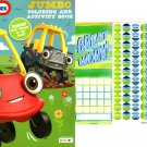 Little Tikes - Jumbo Coloring & Activity Book 80 pages + Award Stickers and Charts