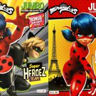 Miraculous - I am My Own Hero & Super Heroes Team - Jumbo Coloring & Activity Book