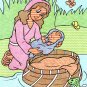 A Paint with Water - Book from the Bible - Just Add Water - Coloring Books (Set of 4 Books)