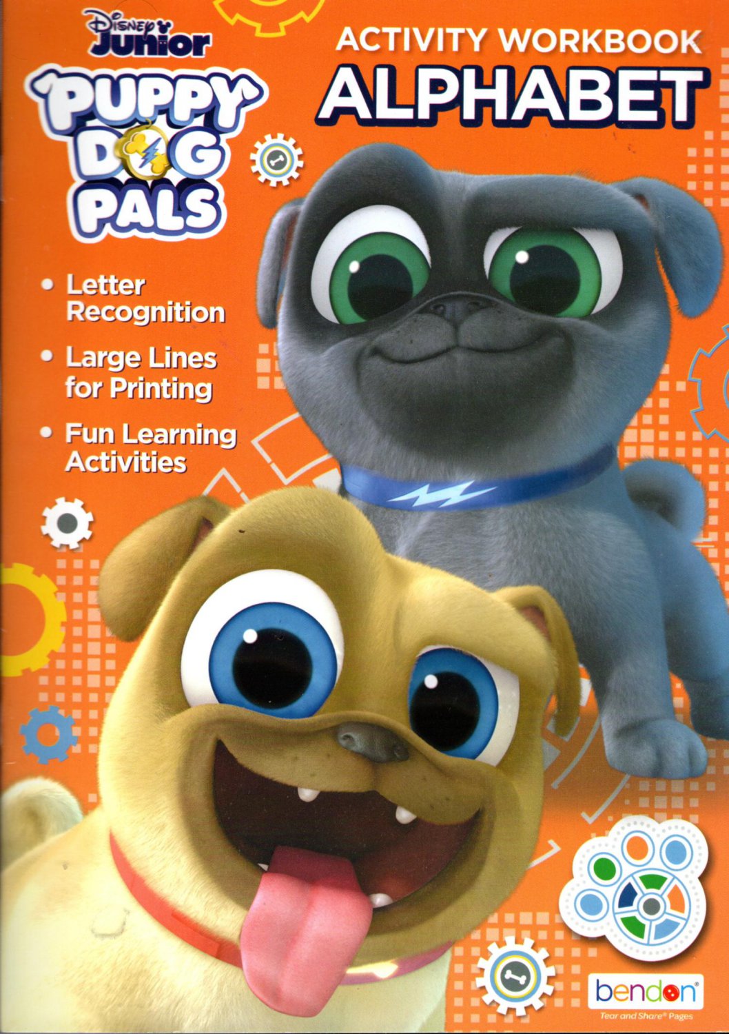 Educational Workbooks - Disney Junior - Puppy Dog Pals - Alphabet 