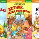 Learning to Read - Level 2 - Arthur and the New Kid, Clean Your Room, Breaks the Bank