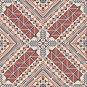 Deluxe School Locker Magnetic Wallpaper - Pack of 12 Sheets - (Geometric vr36)