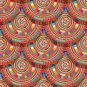 Deluxe School Locker Magnetic Wallpaper - Pack of 12 Sheets - (Native Aztec vr35)