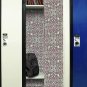 Deluxe School Locker Magnetic Wallpaper - Pack of 12 Sheets - (Floral with Flowers vr32)