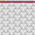Deluxe School Locker Magnetic Wallpaper - Pack of 12 Sheets - (Black and White Flowers vr28)