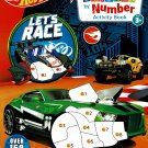 Hot Wheels Let`s Race - Sticker by Number Activity Book Over 150 Stickers