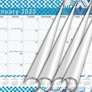 2022-2023 Monthly Magnetic/Desk Calendar - 16 Months Desktop/Wall Calendar/Planner - (#26-04)