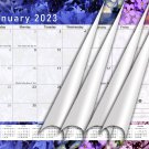 2022-2023 Monthly Magnetic/Desk Calendar - 16 Months Desktop/Wall Calendar/Planner - (Edition #023)