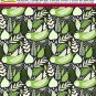 Deluxe School Locker Magnetic Wallpaper - Pack of 12 Sheets - (Green Leaves vr43)