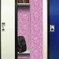 Deluxe School Locker Magnetic Wallpaper - Pack of 12 Sheets - (Pink vr49)