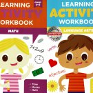 Learning Activity Workbook - Language Arts Grades K 1-2 and Math Grades K 1-2 (Set of 2 Books)