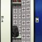 Deluxe School Locker Magnetic Wallpaper (Full Sheet Magnetic) - Pack of 12 Sheets - (vr54)
