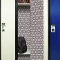 Deluxe School Locker Magnetic Wallpaper (Full Sheet Magnetic) - Pack of 12 Sheets - (vr57)