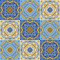Deluxe School Locker Magnetic Wallpaper (Full Sheet Magnetic) - Pack of 12 Sheets - (vr72)