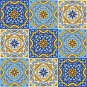 Deluxe School Locker Magnetic Wallpaper (Full Sheet Magnetic) - Pack of 12 Sheets - (vr72)