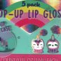 Pop-Up Lip Gloss, Carry Case 5 pieces per pack