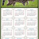 2023 Magnetic Calendar - Calendar Magnets - Today is My Lucky Day - Cat Themed 09 (7 x 10.5)