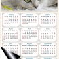 2022 Magnetic Calendar - Calendar Magnets - Today is My Lucky Day - Cat Themed 1 (5.25 x 8)