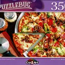 Sliced Fresh Baked Supreme Pizza - 350 Pieces Jigsaw Puzzle