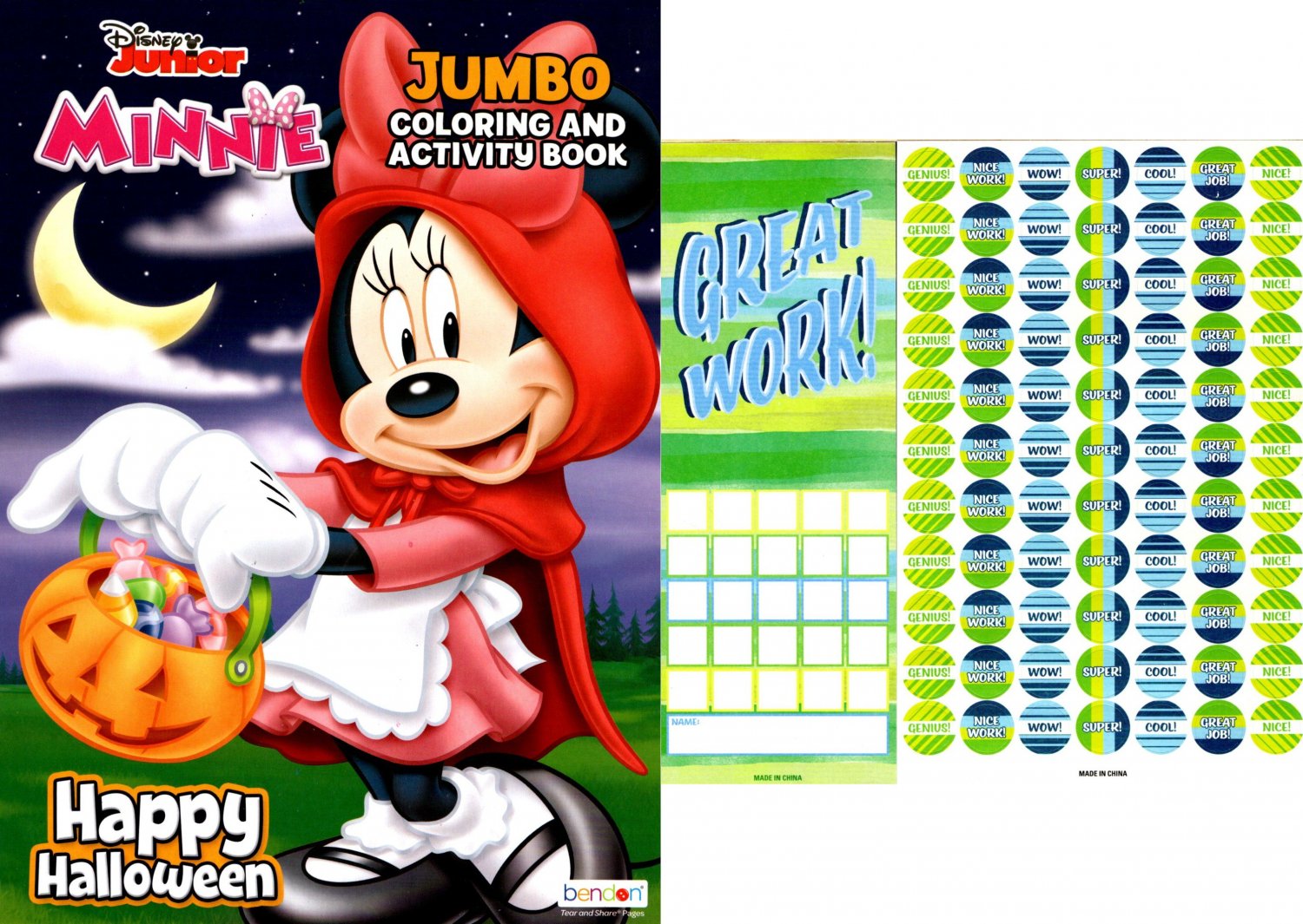 Minnie Happy Halloween Halloween Jumbo Coloring & Activity Book