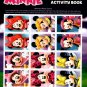 Minnie - Happy Halloween - Halloween Jumbo Coloring & Activity Book + Award Stickers