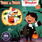 Beaver Trick or Treat - Halloween Sticker by Number Activity Book Over 150 Stickers
