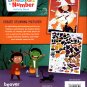 Beaver Trick or Treat - Halloween Sticker by Number Activity Book Over 150 Stickers