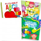 My Little Book of ABCs, Ten Little Monkeys, Rainforest Friends - Picture Book -- 3 Books