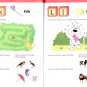 First Grade Educational Workbooks - Kindergarten Workbooks Numbers, Colors, Letters, First Word