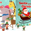 Santa Saves Christmas & Santa Tells the Story of Christmas - Children's Books (Set of 2 Books)