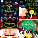 The Newborn King, The Nutcracker, The Night Before Christmas, A Christmas Carol - Children's Books