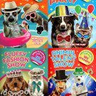 Sticker Activity Book - Mega Sticker Book with Over 150 Stickers (Set of 4)