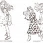 Barbie - Funtivity Dot-to-Dot - Strong Bond & Bright Ideas - Activity Book (Set of 2 Books)