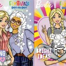 Barbie - Funtivity Dot-to-Dot - Strong Bond & Bright Ideas - Activity Book (Set of 2 Books)