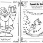 Santa`s Presents and Snowy Day - Christmas Holiday - Jumbo Coloring & Activity Book (Set of 2)
