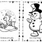 Santa`s Presents and Snowy Day - Christmas Holiday - Jumbo Coloring & Activity Book (Set of 2)