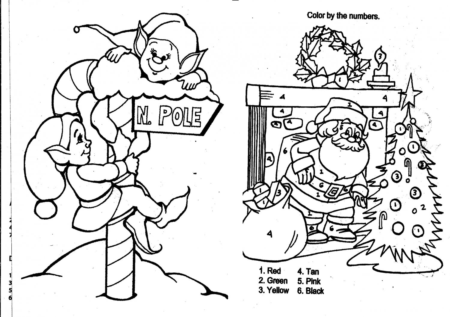 Christmas Holiday Jumbo Coloring & Activity Book
