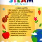 Kindergarten - Steam Educational Workbooks - Plant Science, Mixtures & Solutions, Music, and More