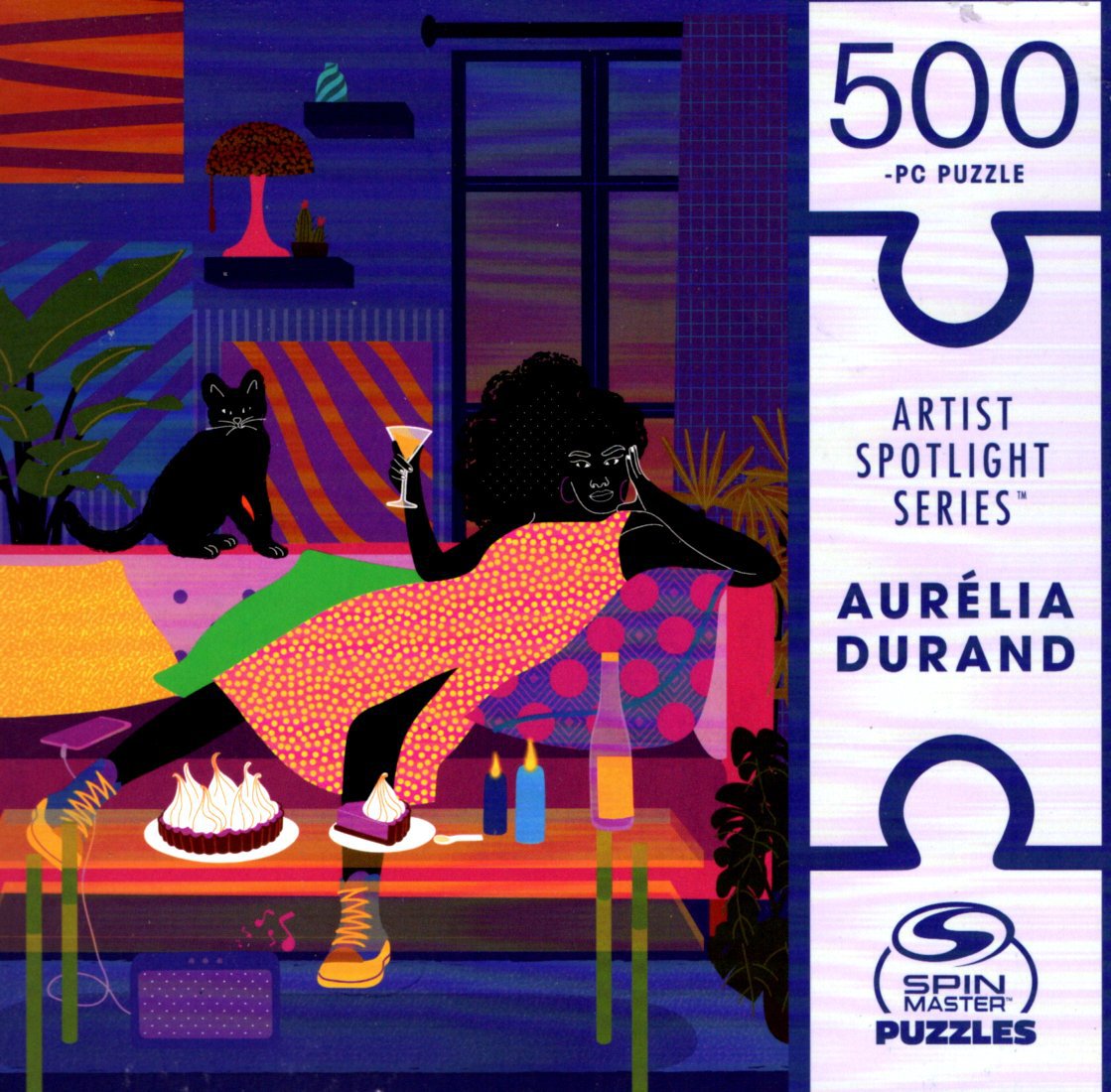 500 Pc Puzzle Artist Spotlight Series Aurelia Durand Lemon Cake