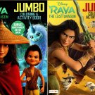 Disney Raya and The Last Dragon - Jumbo Coloring & Activity Book (Set of 2 Books)