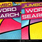 Large Print Jumbo Puzzles and Games - Jumbo Word Search vol.1-2 (Set of 2 Books)