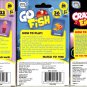 Educational Flash Cards Learning Game - Go Fish, Crazy 8's, Old Maid - (Set of 3 Pack)
