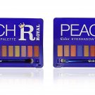 Ccolor Cosmetics - 12-Color Eyeshadow Palette Makeup, Highly Pigmented Eye (Set of 2)
