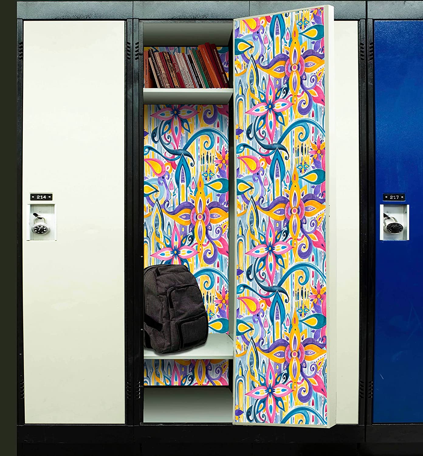Locker Wallpaper (Full Sheet Pack of 3 Sheets Abstract vb019